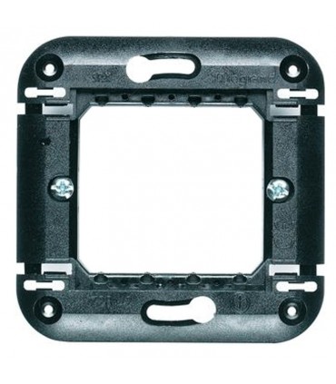 Legrand Vela Träger 2 Module für runde Dose 072842