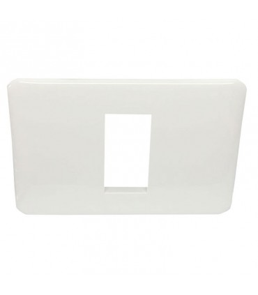 Legrand Platte Cross Serie 1 Platz weiß 680541