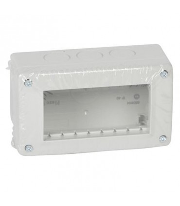 Gehäuse Legrand wandmontiert 4 Plätze IP40 680604