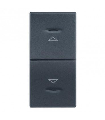 Doppeltaster Legrand Vela anthrazit mit Pfeilen 1 Modul 682745