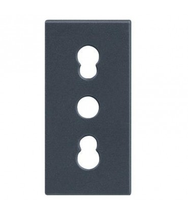 Legrand Vela Rosette anthrazit für Zweidrahtsteckdose 1 Modul 682911