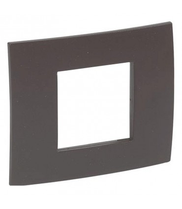 Legrand Platte Vela quadratisch Kakao 2 Module 685804