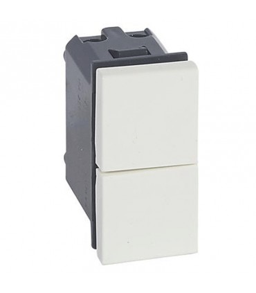 Doppeltaster Legrand Vela weiß 687008