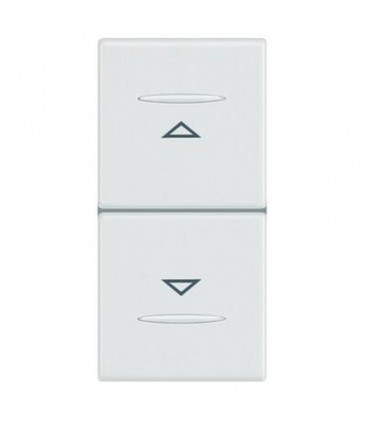 Doppeltaster Legrand Vela weiß 687015