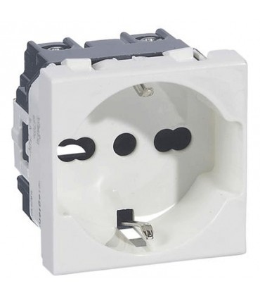 Legrand Vela schuko 10/16A zweiseitige Steckdose 687016