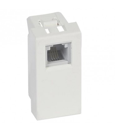 Telefonbuchse Legrand Vela RJ11 weiß 687025