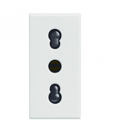 Legrand Vela Steckdose weiß 10/16A zweiseitig 687080