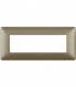 Bticino Matix Abdeckrahmen 6 Module Farbe Titanium AM4806MTA