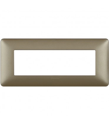 Bticino Matix Abdeckrahmen 6 Module Farbe Titanium AM4806MTA