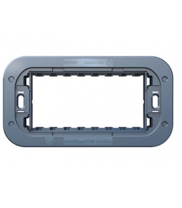 Stütze 4 Plätze Bticino Axolute AIR H4704W