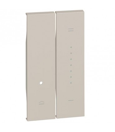 Bticino Living Now Cover für Dimmer, 2 Module, sand KM19