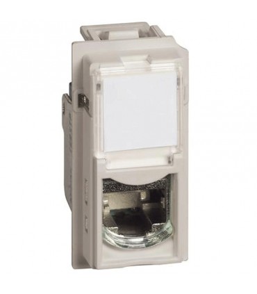 Bticino Steckdose RJ45 Now Toolless UTP CAT.6 Sand KM4279C6