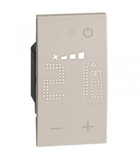 Bticino Living Now Raumthermostat Farbe Sand KM4691