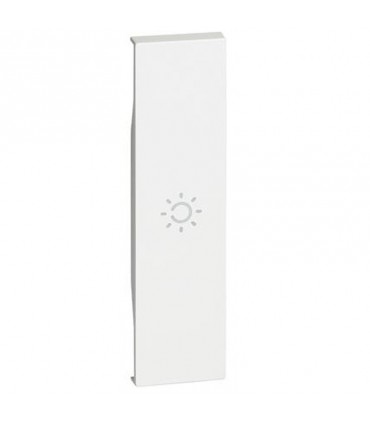 Bticino Cover Living Now mit Lichtsymbol 1M weiß KW01A