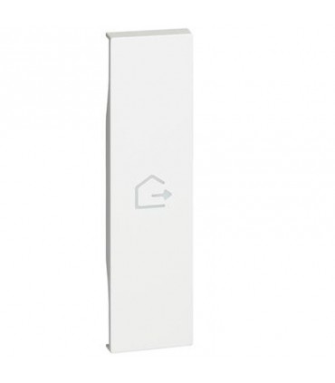 Bticino Living Now Abdeckung mit OUTPUT Symbol 1M weiß KW01MHGEN