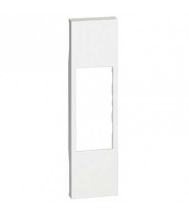 Bticino Cover Living Now für RJ11/45 Steckdosen, A/V Weiß KW07