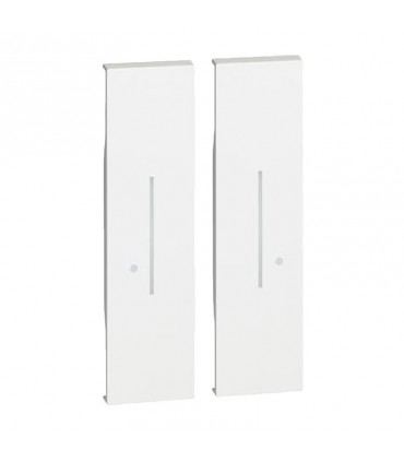 Bticino Living Now Beleuchtungsabdeckung weiß für K4003DCW KW36M2