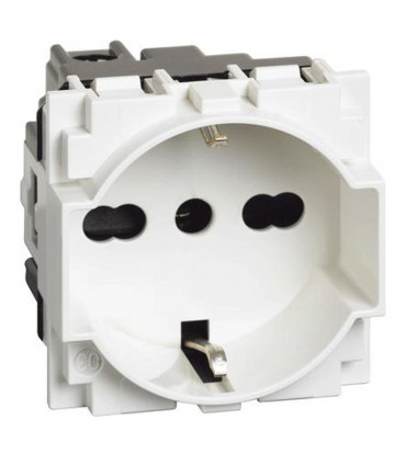 Bticino Living Now Schuko Steckdose 10/16A weiß KW4140A16