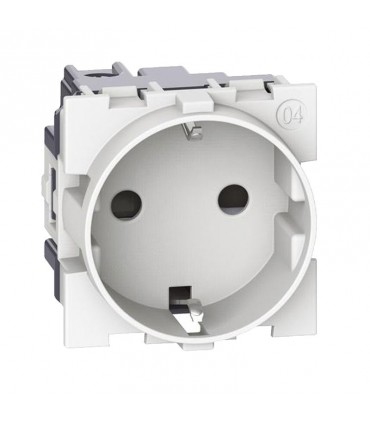 Bticino Living Now Deutsche Standard Steckdose Weiß KW4141