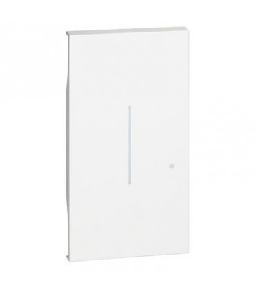 Bticino Cover Living Now für die kabellose Lichtsteuerung weiß KW42M2