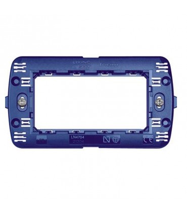 Bticino Wohnraumleuchte Träger 4 Module LN4704