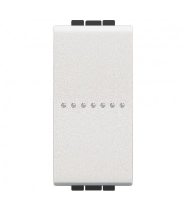 Bticino LivingLight Axial-Schalter 10A 1P Weiß N4051N