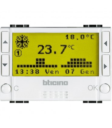Bticino Zeitthermostat Livinglight A4451