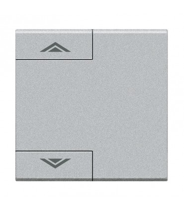 Bticino Living Schalterabdeckung mit Auf-Ab-Serigraphie 2 Module NT4911M2AHN