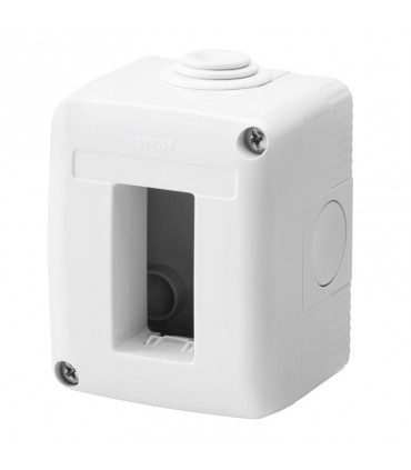 Gewiss-Gehäuse für System-Horizontalgeräte geschützt 1 Platz IP40