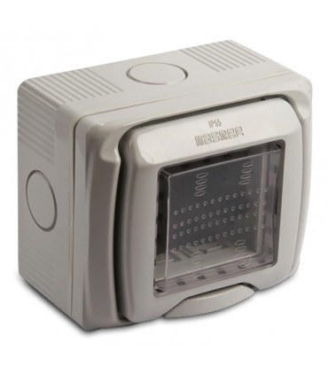 Wandaufbaugehäuse Master IP55 2 Module 43402