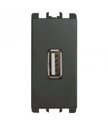 Urmet Simon Nea Usb 5V 2,1A Farbe anthrazit 10330