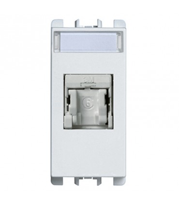 Datenbuchse Simon Nea RJ45 Kategorie 6 1 Modul 10446.