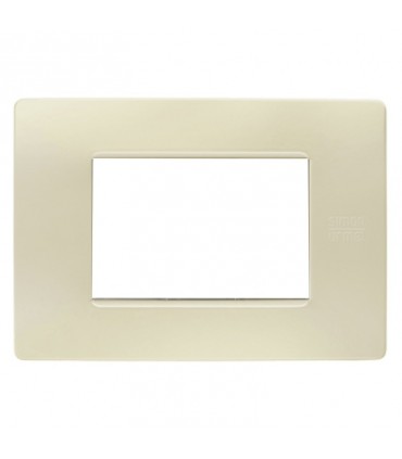 Platte 3 Module Urmet Simon Nea Elfenbein 11803.AV