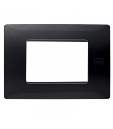 Platte Urmet Simon Nea Flexa 3 Module schwarz absolut 11803.NA