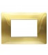 Platte Urmet Simon Nea Flexa 3 Module glänzend gold 11803.OL