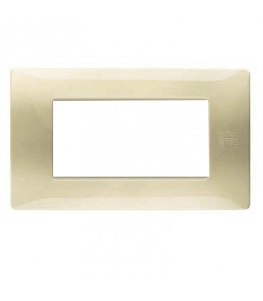 Platte Urmet Simon Nea Flexa 4 Module satiniert gold 11804.OS