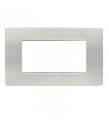 Platte 4 Module Urmet Simon Nea Pulver 11804.PV