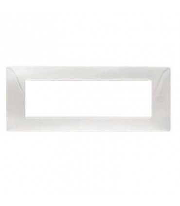 Platte 7 Module Urmet Simon Nea Edelstahl poliert 11807.