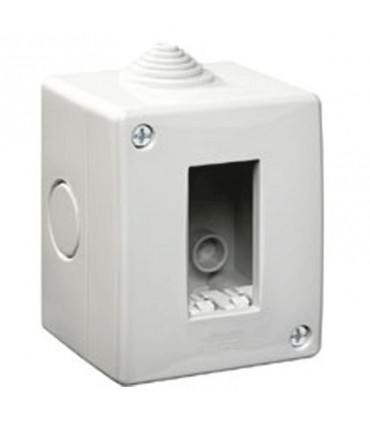 Aufputzdose Urmet Simon IP40 1 Modul grau 12401