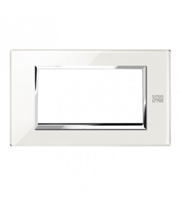 Glasplatte Urmet Simon Expì schneeweiß 4 Module 13004.BN