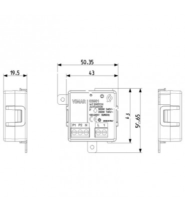 Vimar IoT-Relaismodul View Wireless 03981