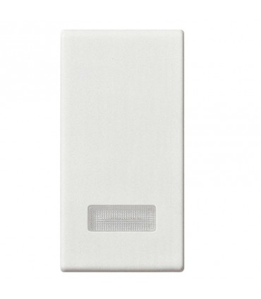 Vimar Plana Wechseltaster mit beleuchtbarem Diffusor Farbe Weiß 14026