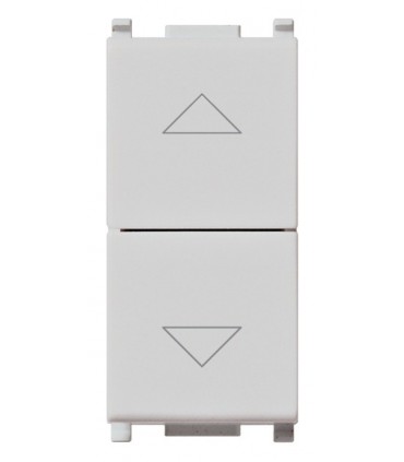 Vimar Plana Silver Doppelknopf 14062.SL