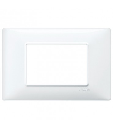 Vimar Plana Abdeckrahmen 3 Module Farbe Weiß 14653.01