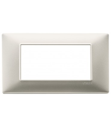 Vimar Plana Abdeckrahmen 4 Module Farbe Mattnickel 14654.21
