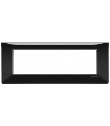 Vimar Plana Abdeckrahmen 7 Module Farbe Schwarz 14657.05