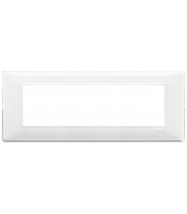 Vimar Plana Abdeckrahmen 7 Module Farbe Schnee 14657.41