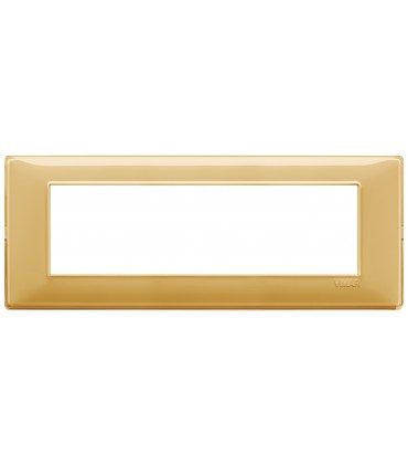 Vimar Plana Abdeckrahmen 7 Module Farbe Reflex Bernstein 14657.43