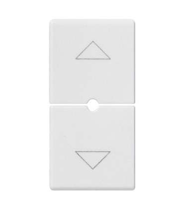 Zwei Vimar Plana austauschbare Halbtasten 1 Modul 14755.2