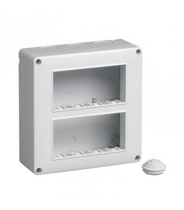 Container Vimar Plana Eikon Arke wandmontiert IP40 8 Module 4+4 14812